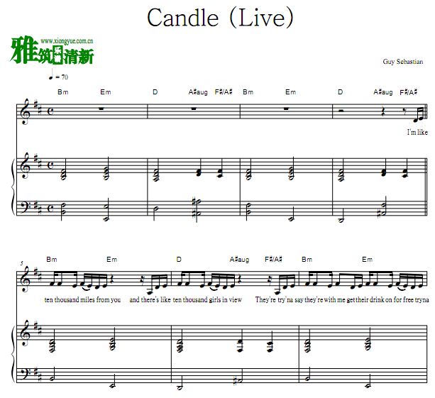 Guy Sebastian - Candle  ԭ