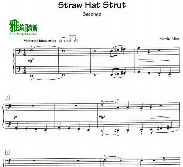 Martha Mier - Straw Hat Strut3