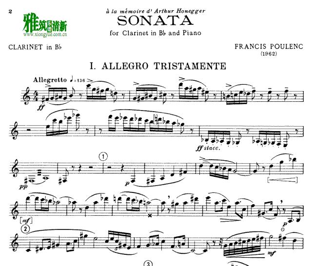 francis poulenc sonata ɹ