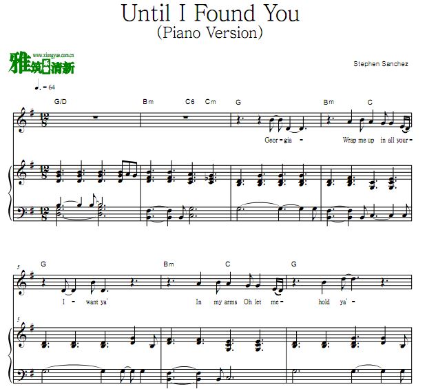 Stephen Sanchez - Until I Found You   