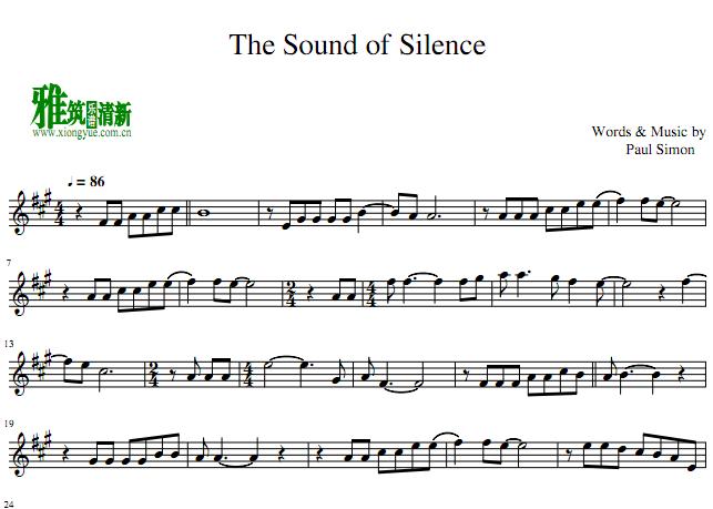 The Sound of Silence 