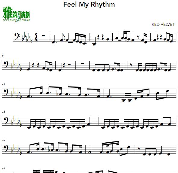 Red Velvet - Feel My Rhythm大提琴谱