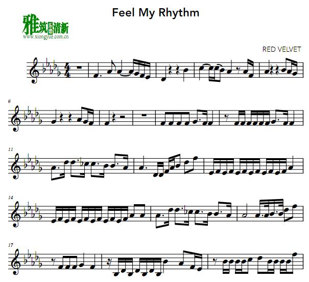 Red Velvet - Feel My Rhythm小提琴谱