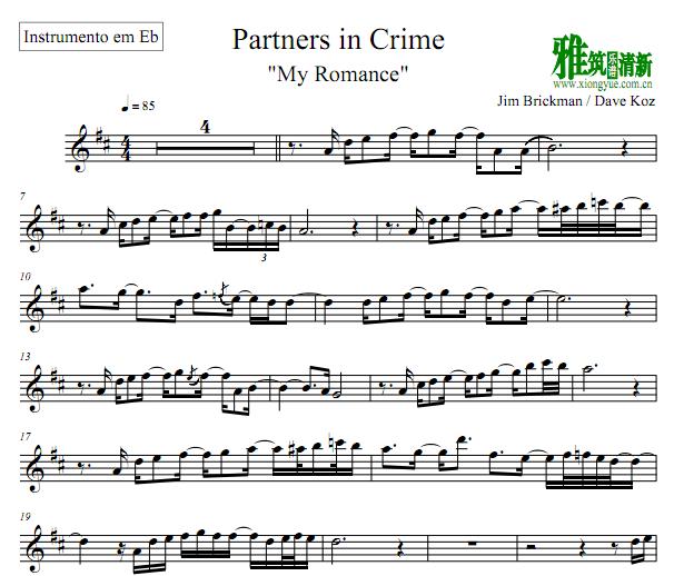 Dave Koz - Partners in Crime萨克斯谱