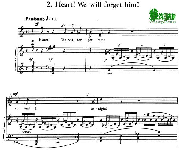 John Duke - heart we will forget him钢琴伴奏谱