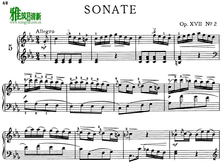 ͺ  Op.17,No.2 