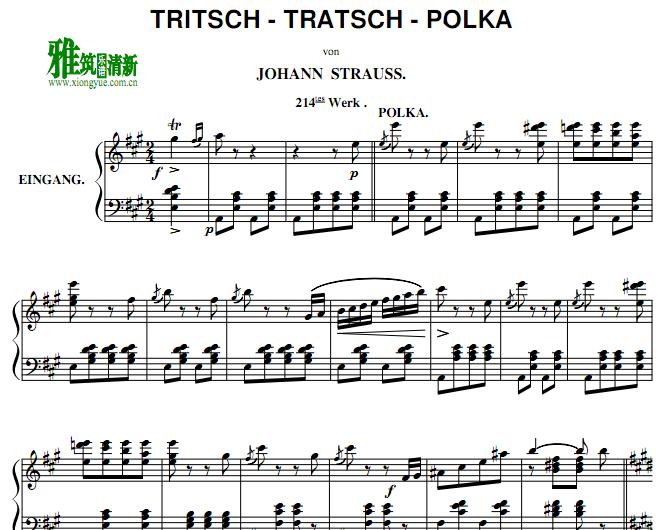 Լ·ʩ˹ Johann Strauss Tritsch-Tratsch-Polka 