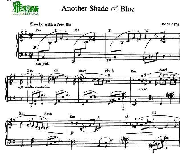 Denes Agay - another shade of blue