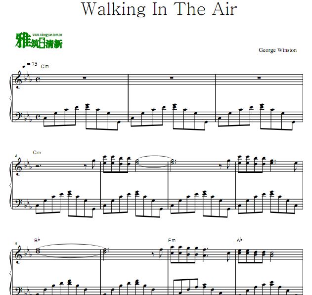 George Winston - walking in the air