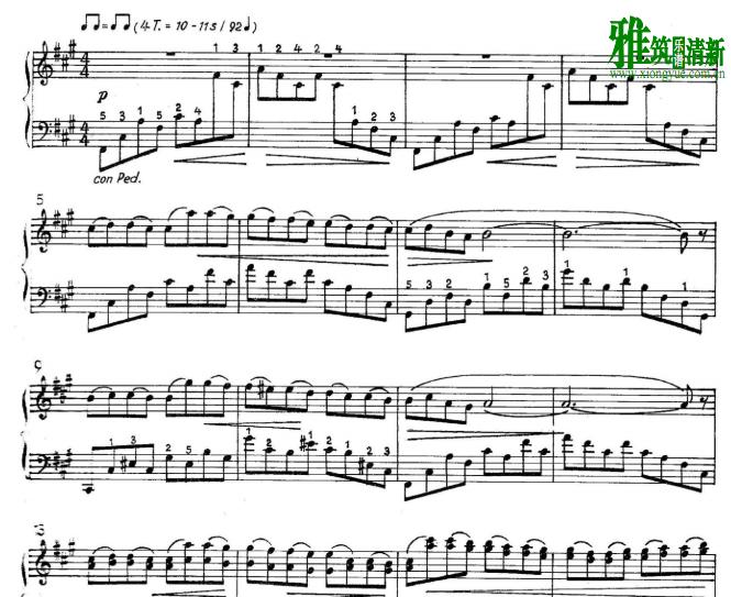 Manfred Schmitz - Winterabend钢琴谱