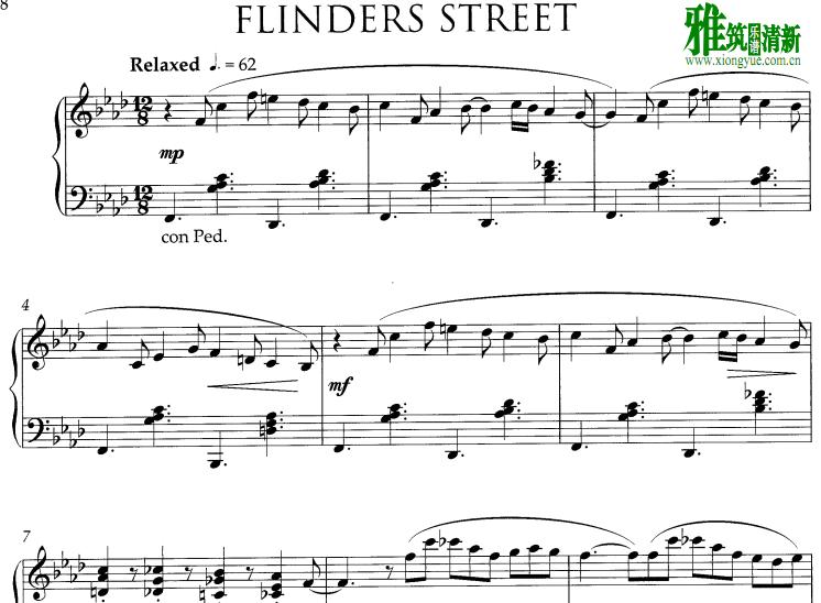 Pam Wedgwood - Flinders Street钢琴谱