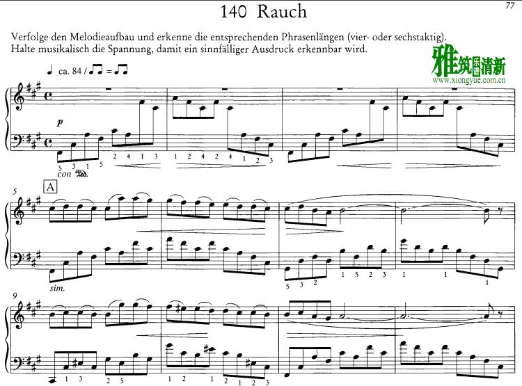 Manfred Schmitz - Rauch钢琴谱