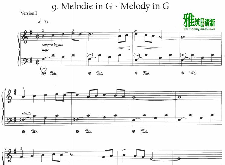 Manfred Schmitz - Melody in G