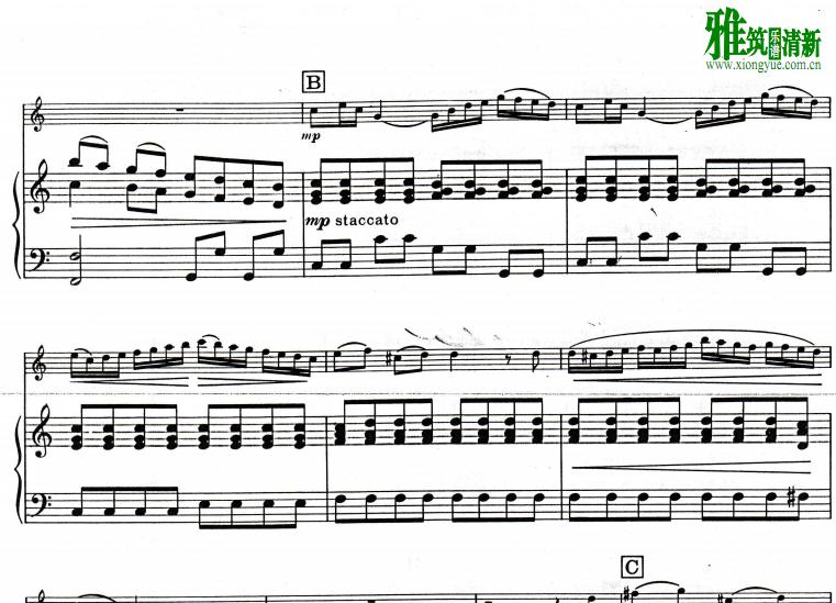 埃西纳 C大调第3双簧管协奏曲 Ernst Eichner  Oboe Concerto No.3 in C major