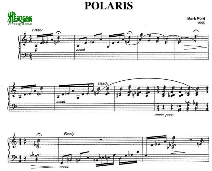 Ford Mark - Polaris马林巴谱