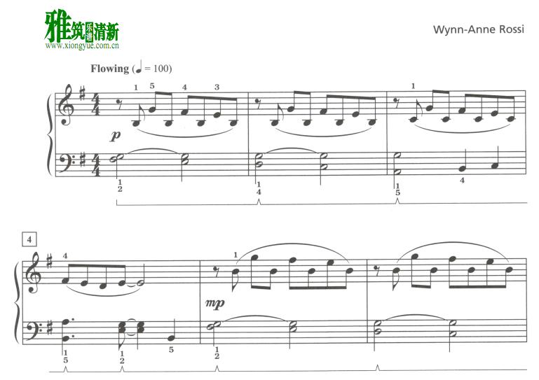 Wynn-Anne Rossi - Desierto de Atacama钢琴谱