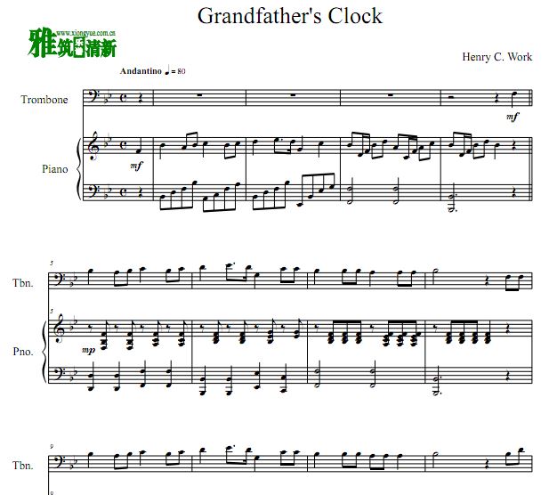 үүĴ Grandfather's Clock Ÿٺ