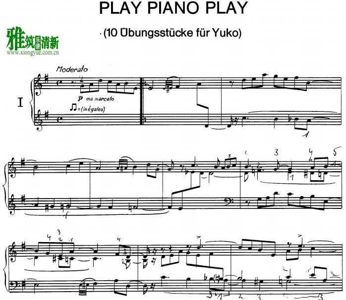 Friedrich Gulda - Play Piano Play