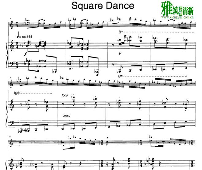 Mike Mower - Sonata Latino长笛谱