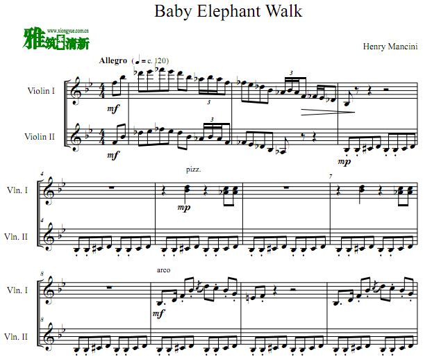 Baby Elephant Walk С˫Сٺ