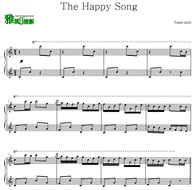 Frank Mills - The Happy Song 