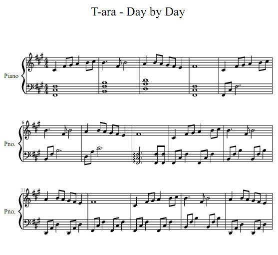 T-ara - Day by Day
